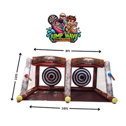Dual Axe Challenge Inflatable Game