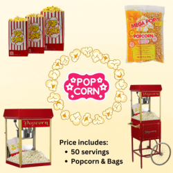Red Tabletop 8-oz. Popcorn Machine