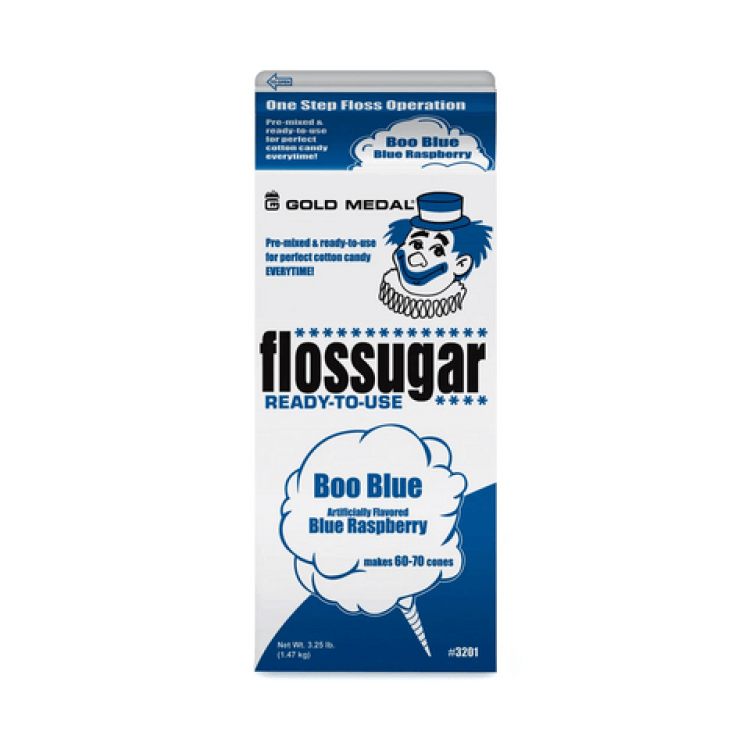 Blue Raspberry - Extra Cotton Candy Supplies (50 Servings) Blue Raspberry - Extra Cotton Candy Supplies (50 Servings)