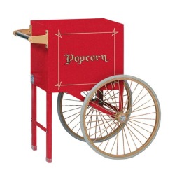Red Popcorn Cart for 8 oz Fun Pop Machine
