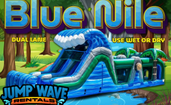 Blue Nile Obstacle Course with Dual Slide