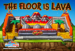 The Floor is Lava Wipeout Game The Floor is Lava Wipeout Game